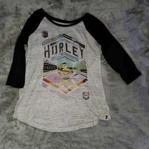 Hurley 3/4 Sleeve Tee